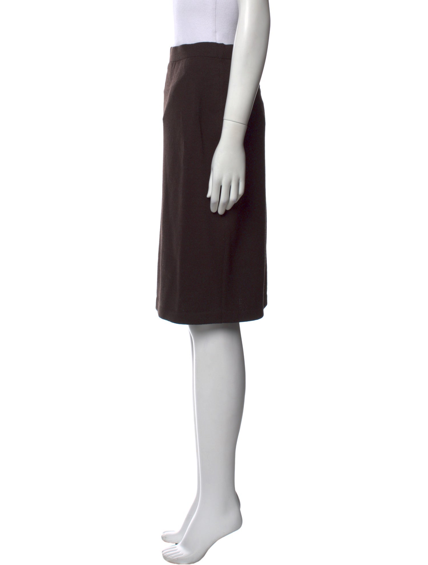St. John Collection Wool Knee-Length Skirt w/ Tags