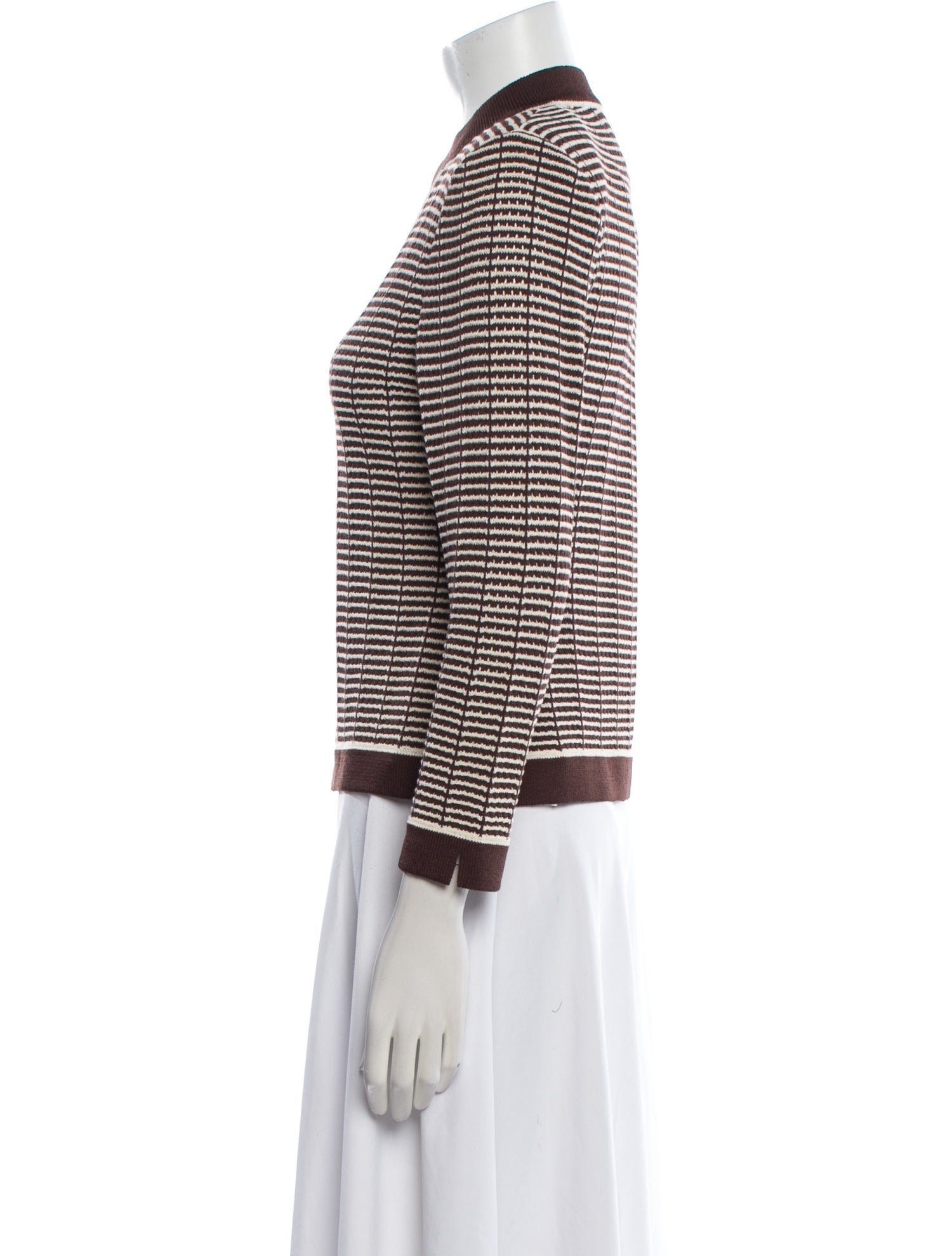 St. John Collection Striped Evening Jacket