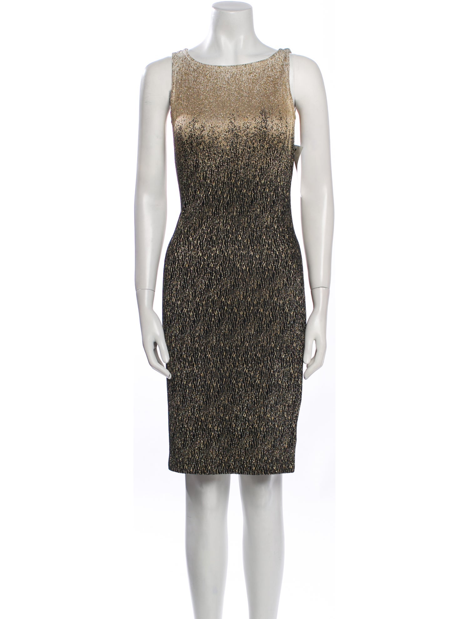 St. John Collection Wool Knee-Length Dress