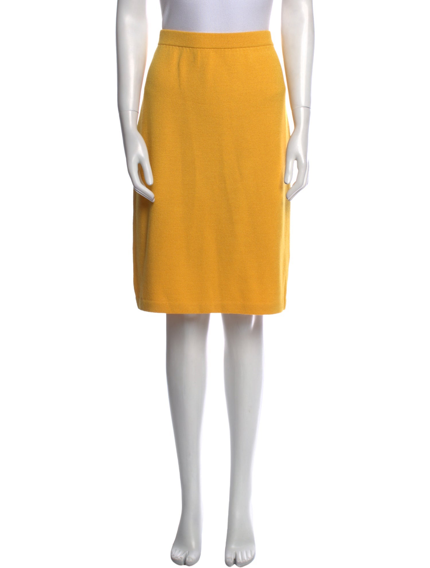 St. John Collection Wool Knee-Length Skirt