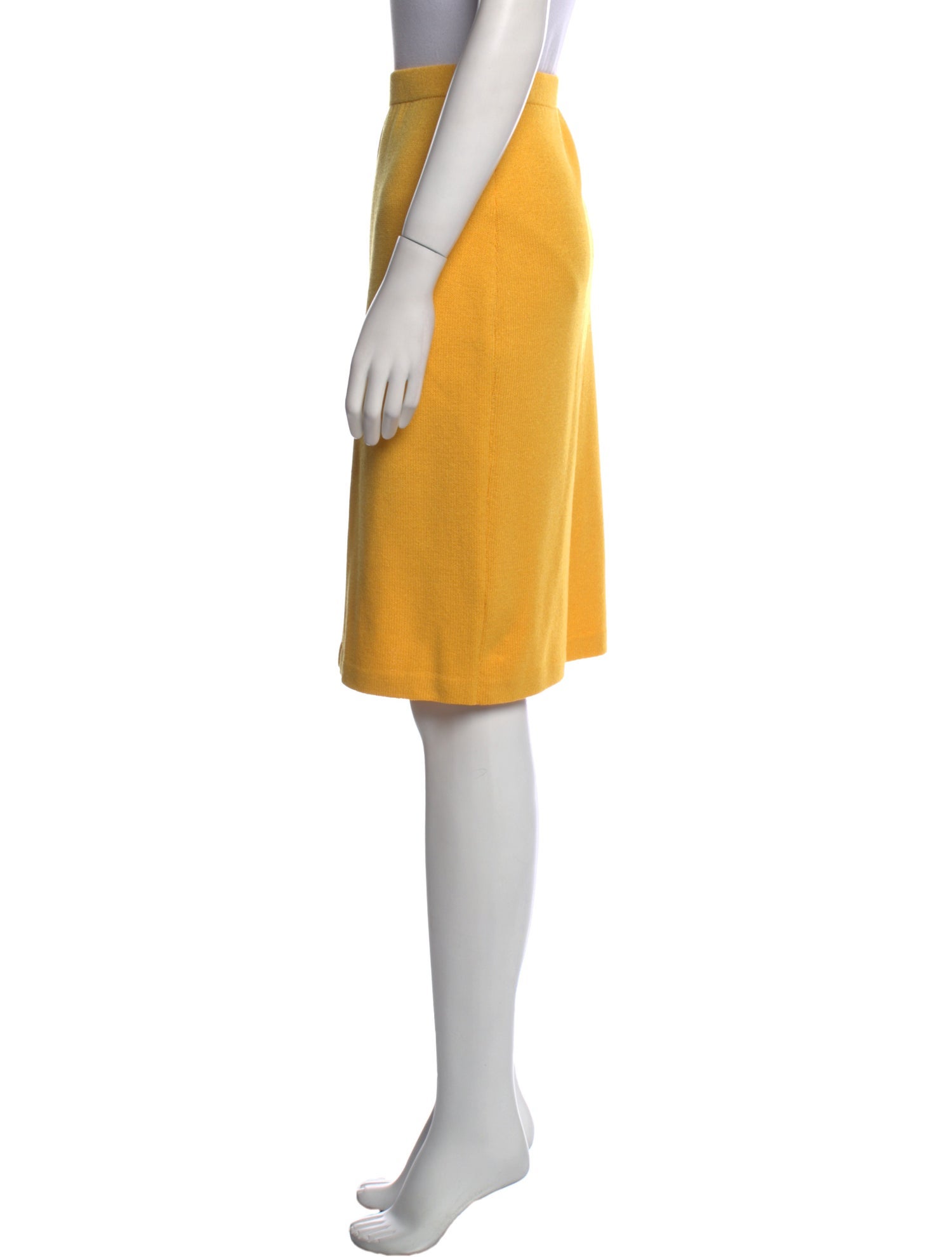 St. John Collection Wool Knee-Length Skirt