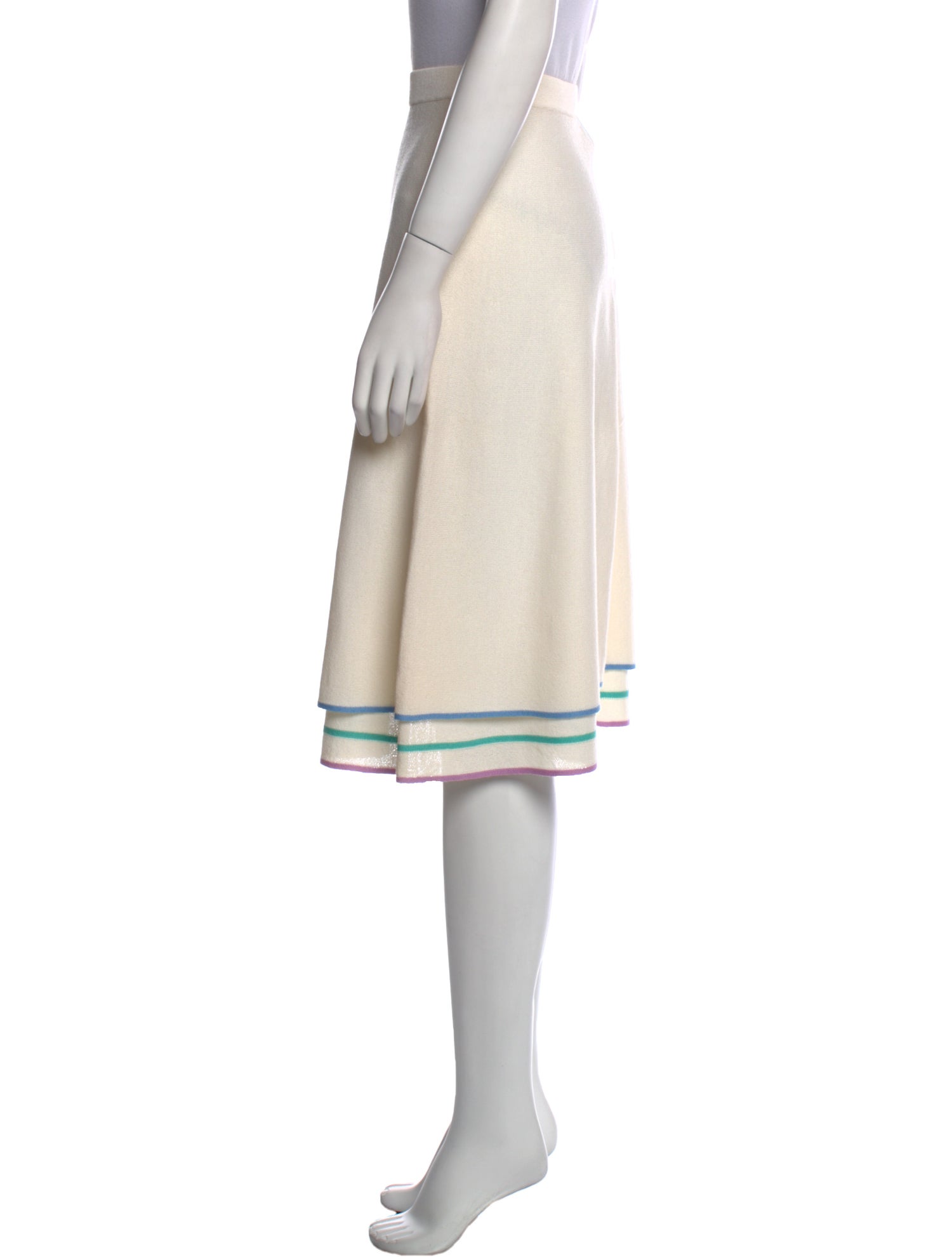 St. John Collection Wool Knee-Length Skirt