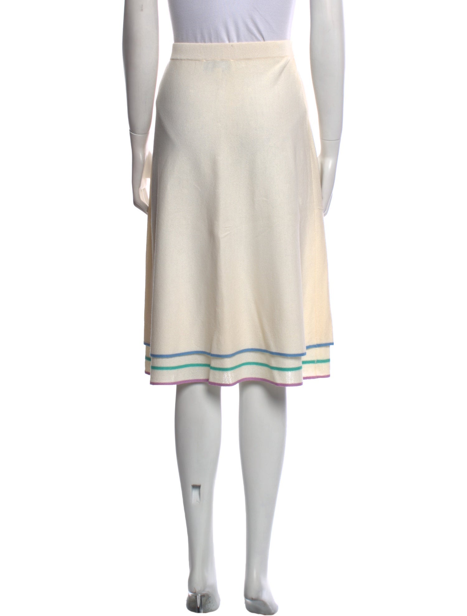 St. John Collection Wool Knee-Length Skirt