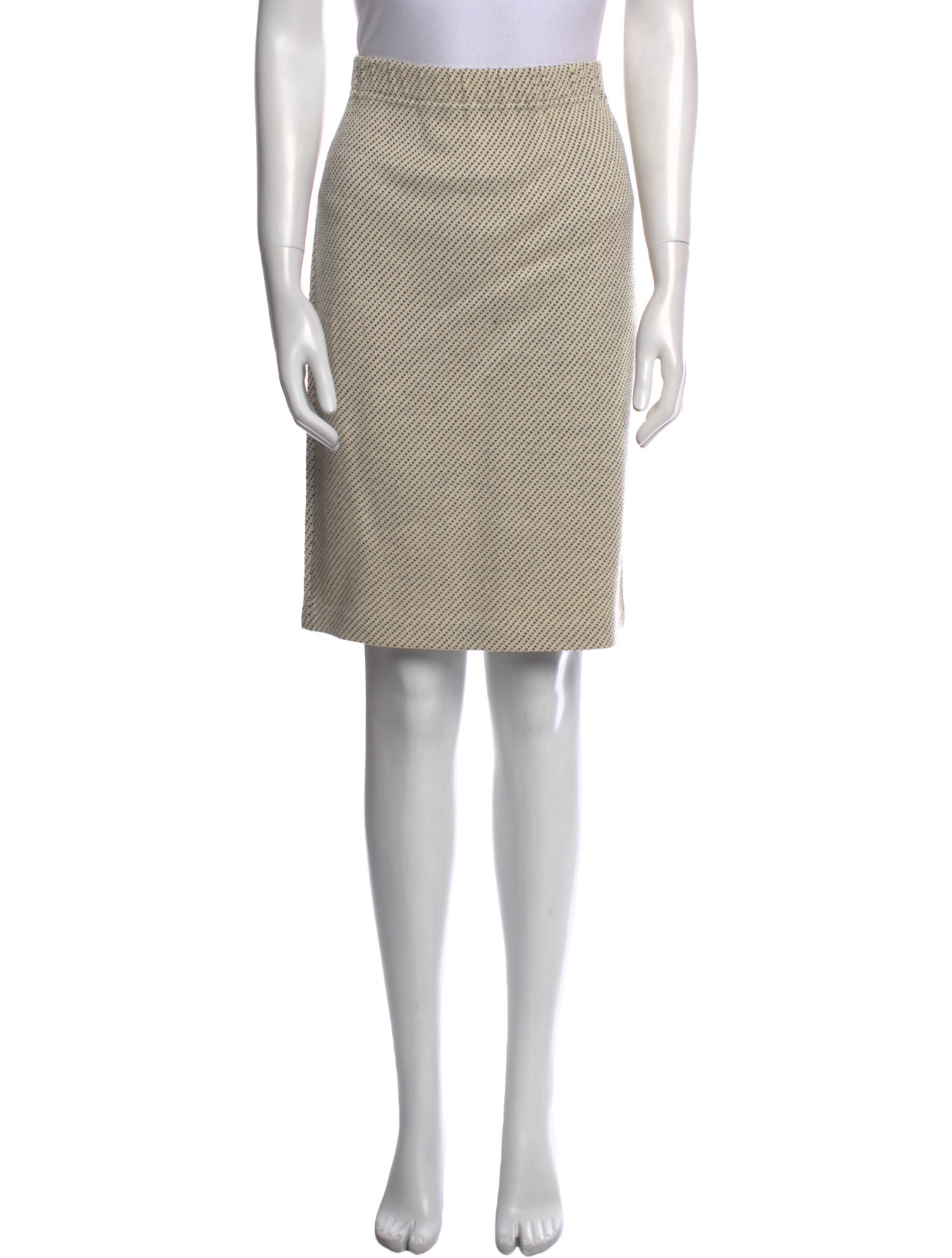 St. John Collection Printed Knee-Length Skirt