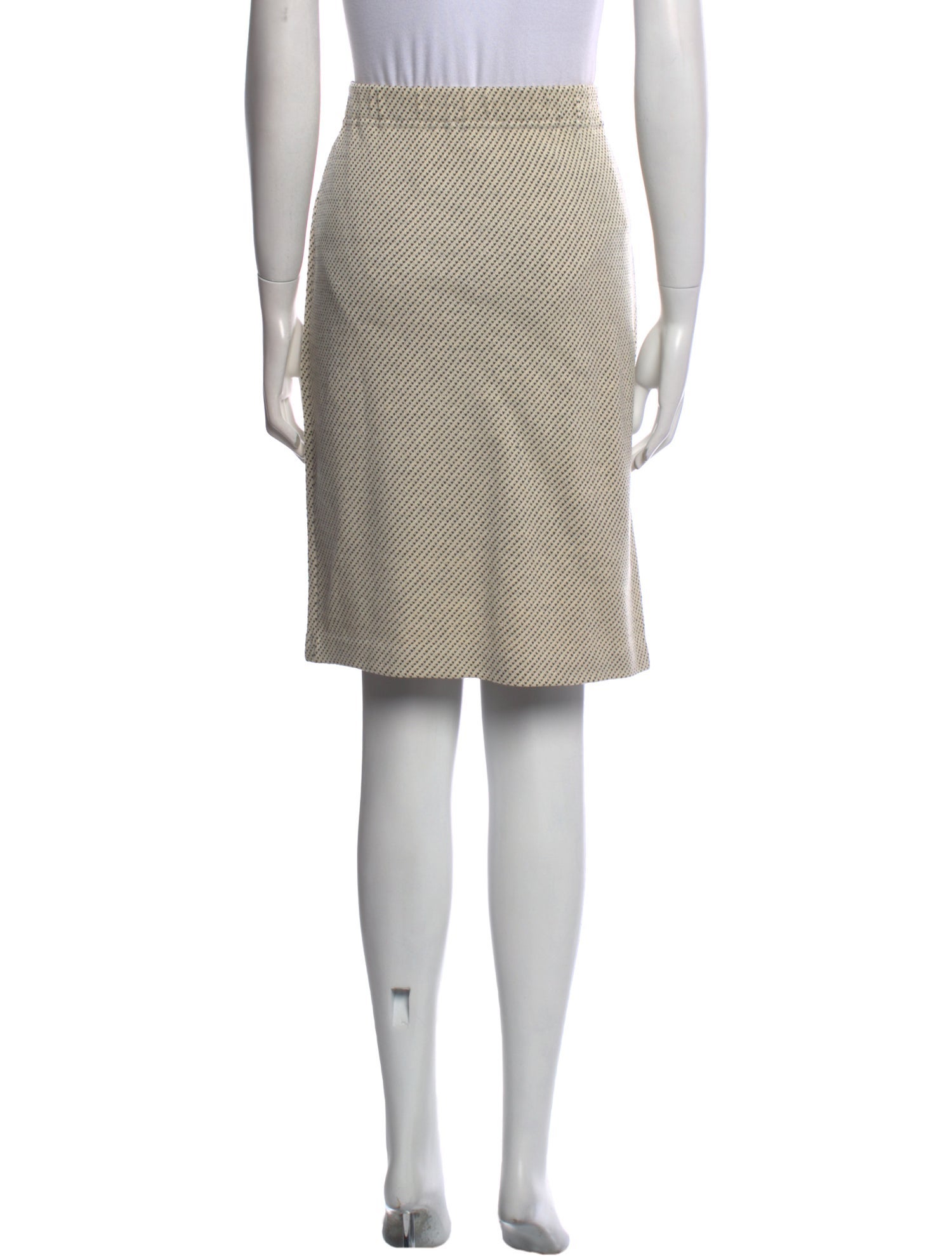 St. John Collection Printed Knee-Length Skirt