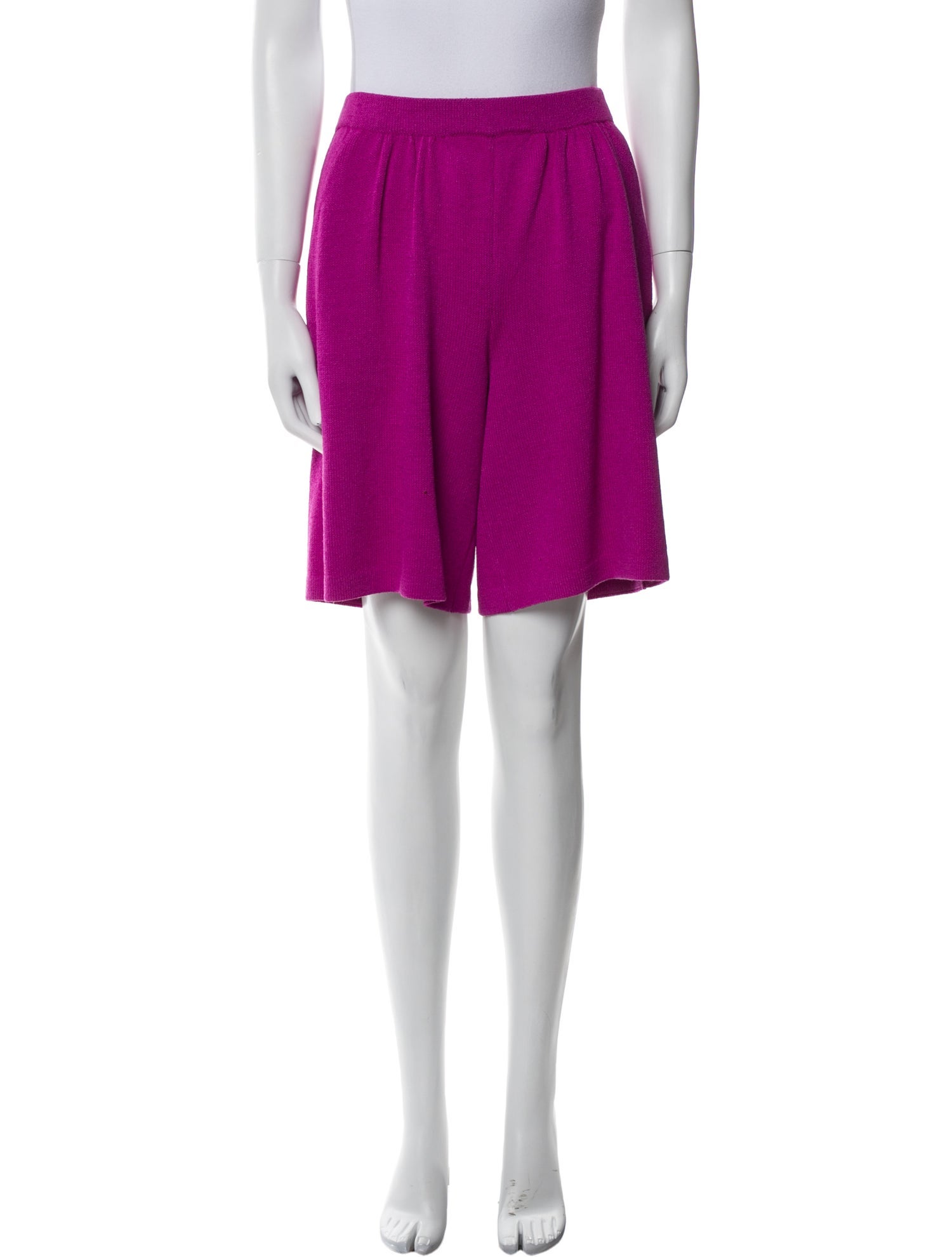 St. John Collection Wool Knee-Length Shorts