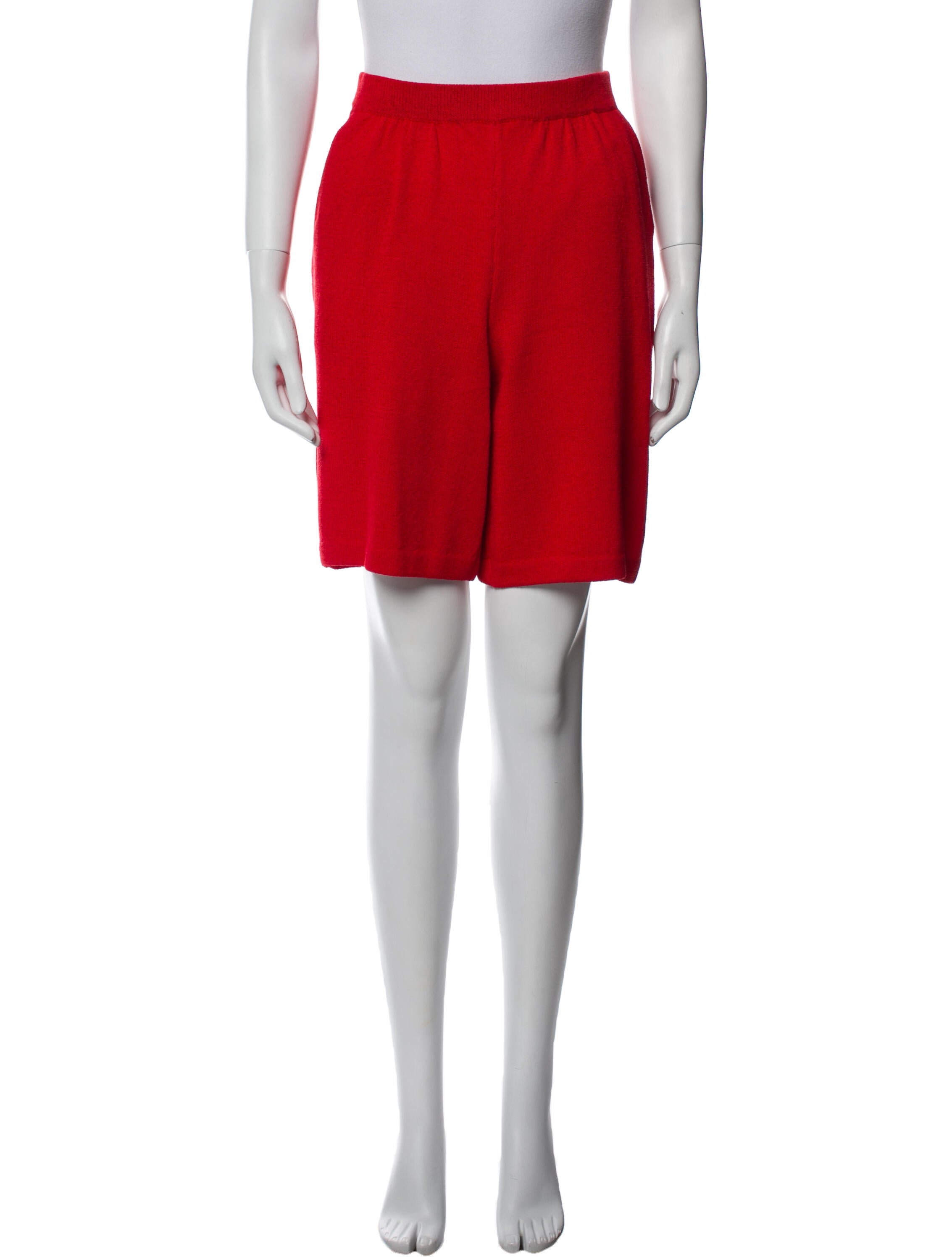 St. John Collection Wool Knee-Length Shorts