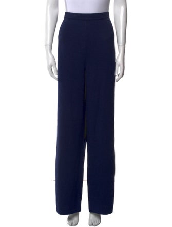 St. John Collection Wool Wide Leg Pants