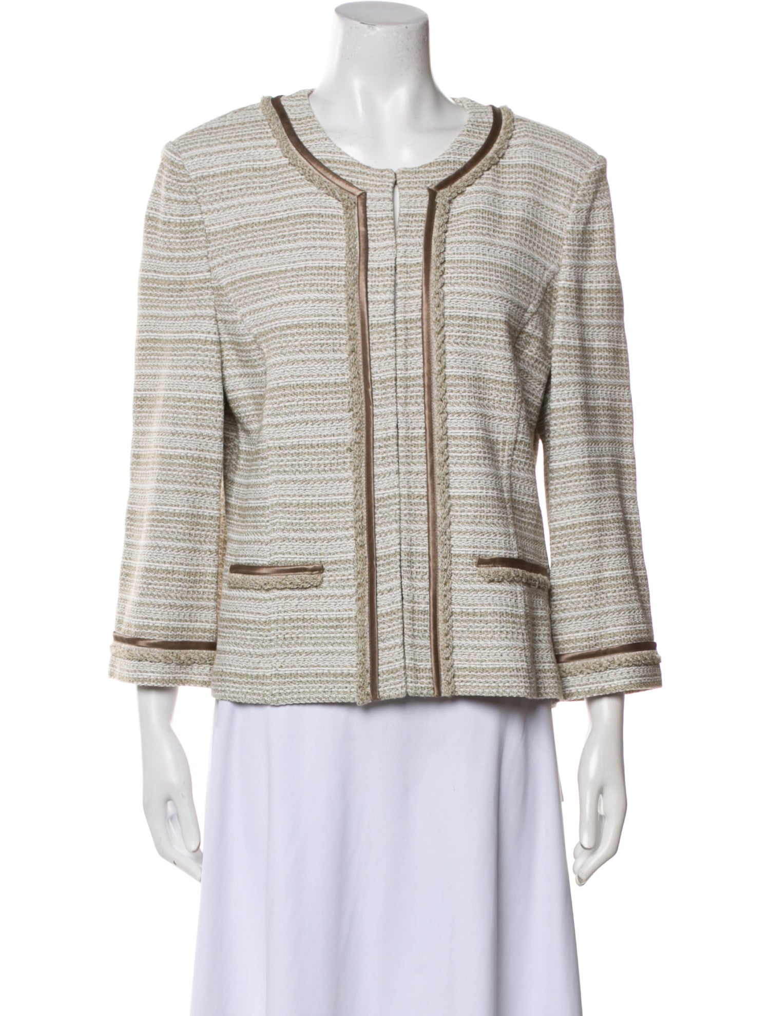 St. John Collection Tweed Pattern Jacket