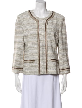 St. John Collection Tweed Pattern Jacket
