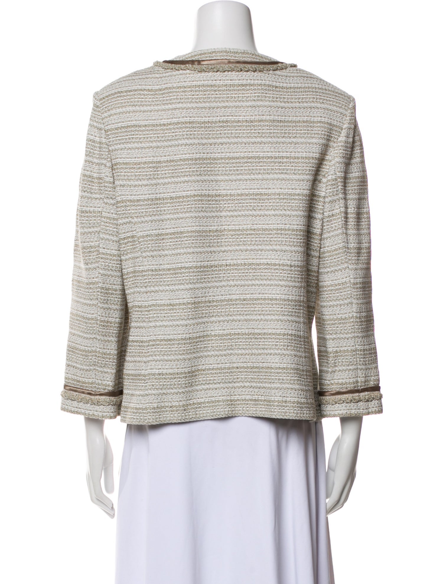 St. John Collection Tweed Pattern Jacket