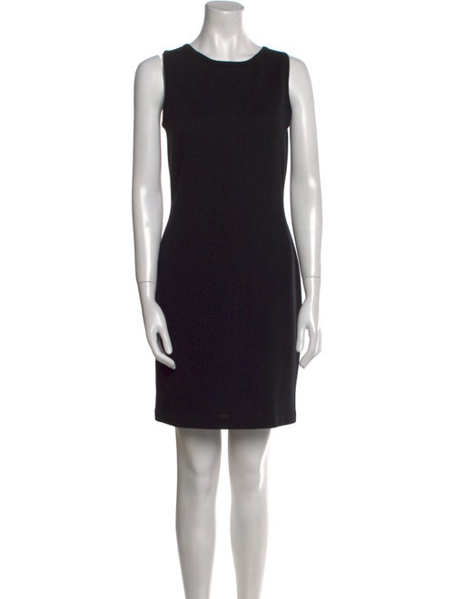 St. John Collection Crew Neck Mini Dress