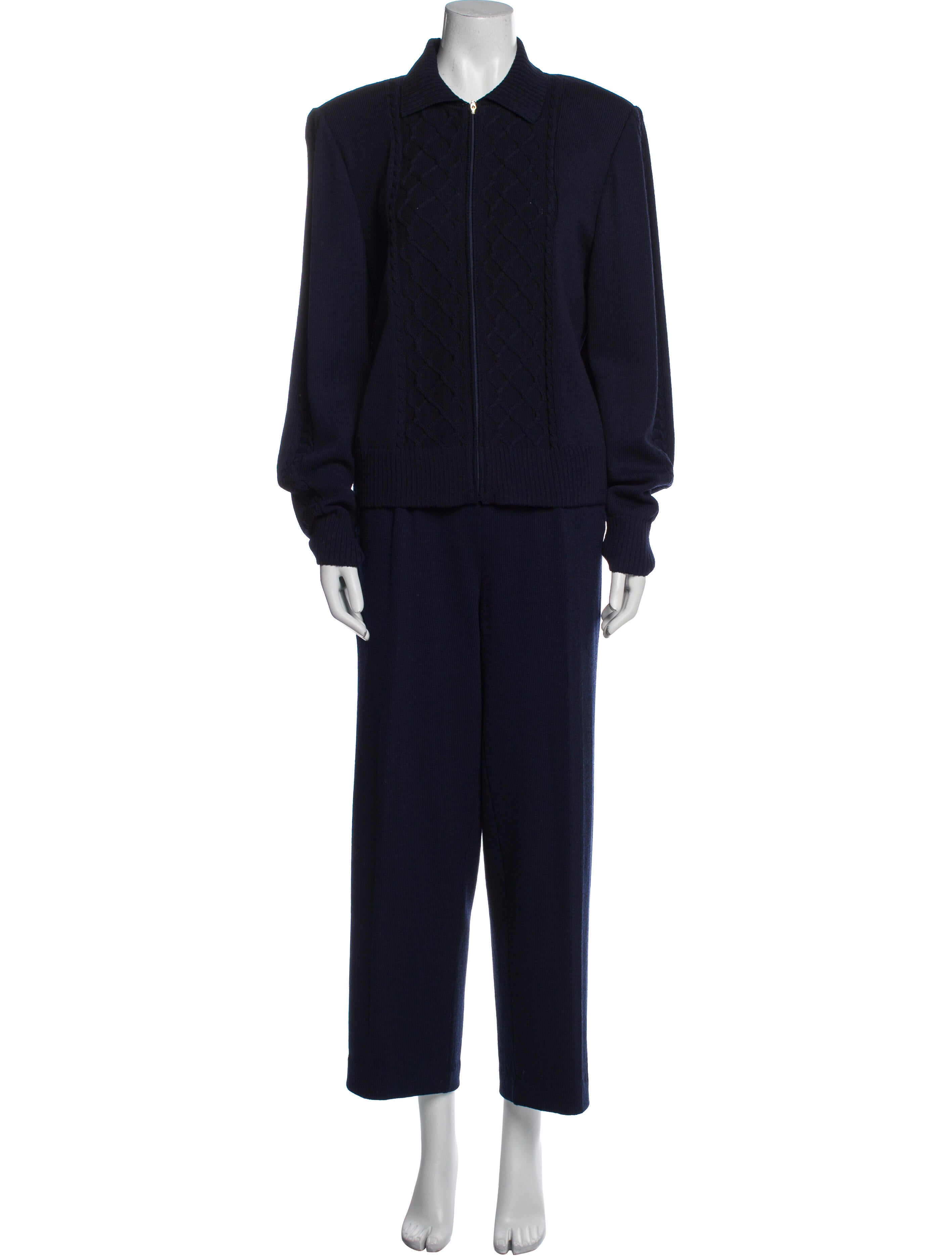 St. John Collection Braided Accents Pant Set