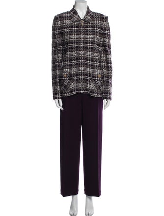 St. John Collection Printed Pant Set