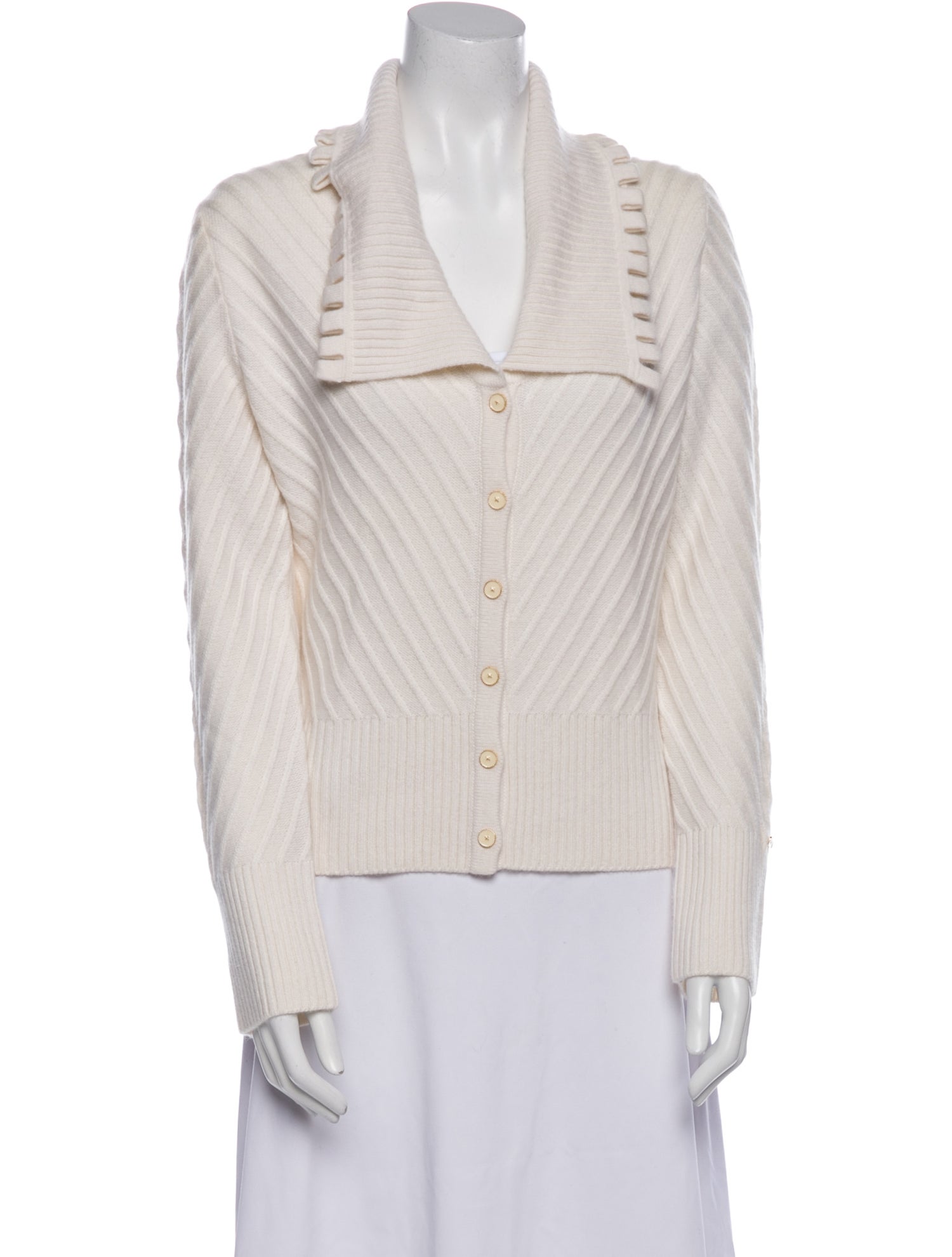 St. John Collection Cashmere Striped Jacket