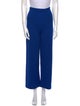 St. John Collection Wool Wide Leg Pants