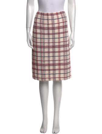 St. John Collection Wool Knee-Length Skirt