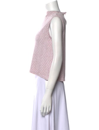 St. John Collection Mock Neck Sweater