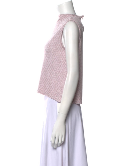 St. John Collection Mock Neck Sweater