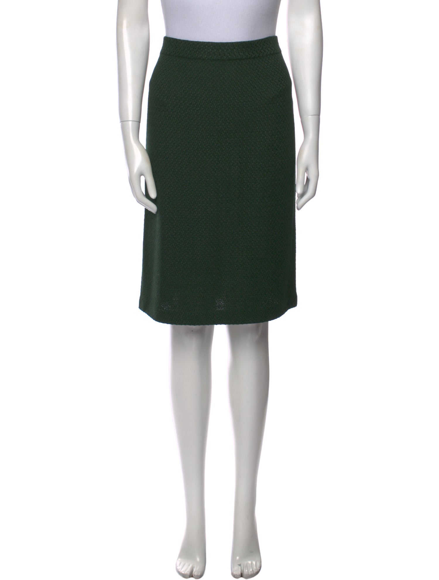 St. John Collection Wool Knee-Length Skirt