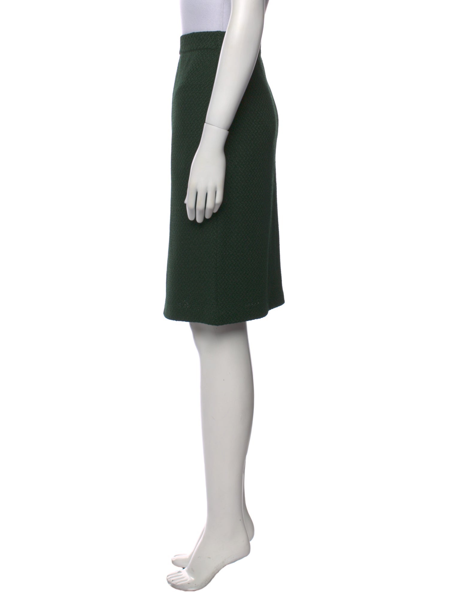 St. John Collection Wool Knee-Length Skirt