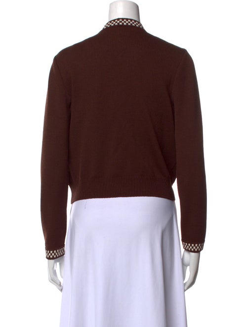 St. John Collection Wool V-Neck Sweater