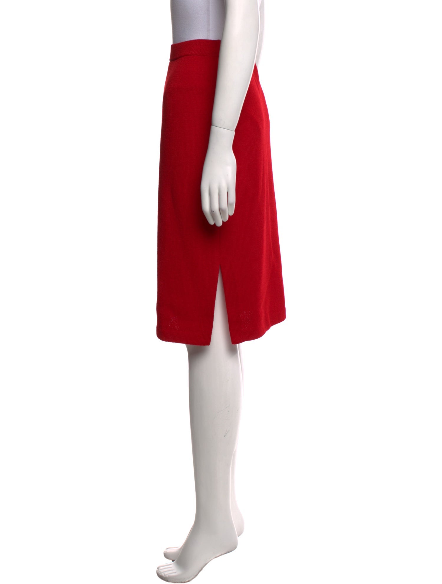 St. John Collection Wool Knee-Length Skirt