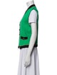 St. John Collection Colorblock Pattern Vest
