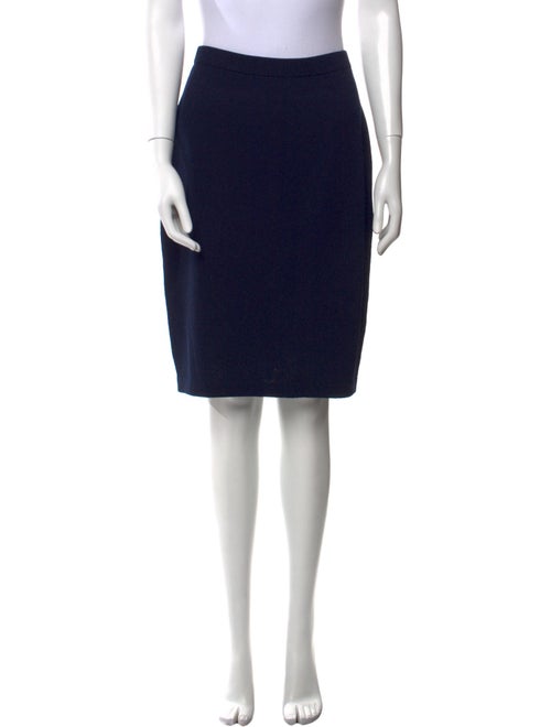 St. John Collection Wool Knee-Length Skirt