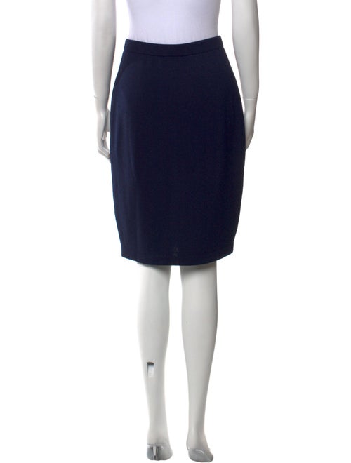 St. John Collection Wool Knee-Length Skirt