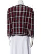 St. John Collection Plaid Print Jacket