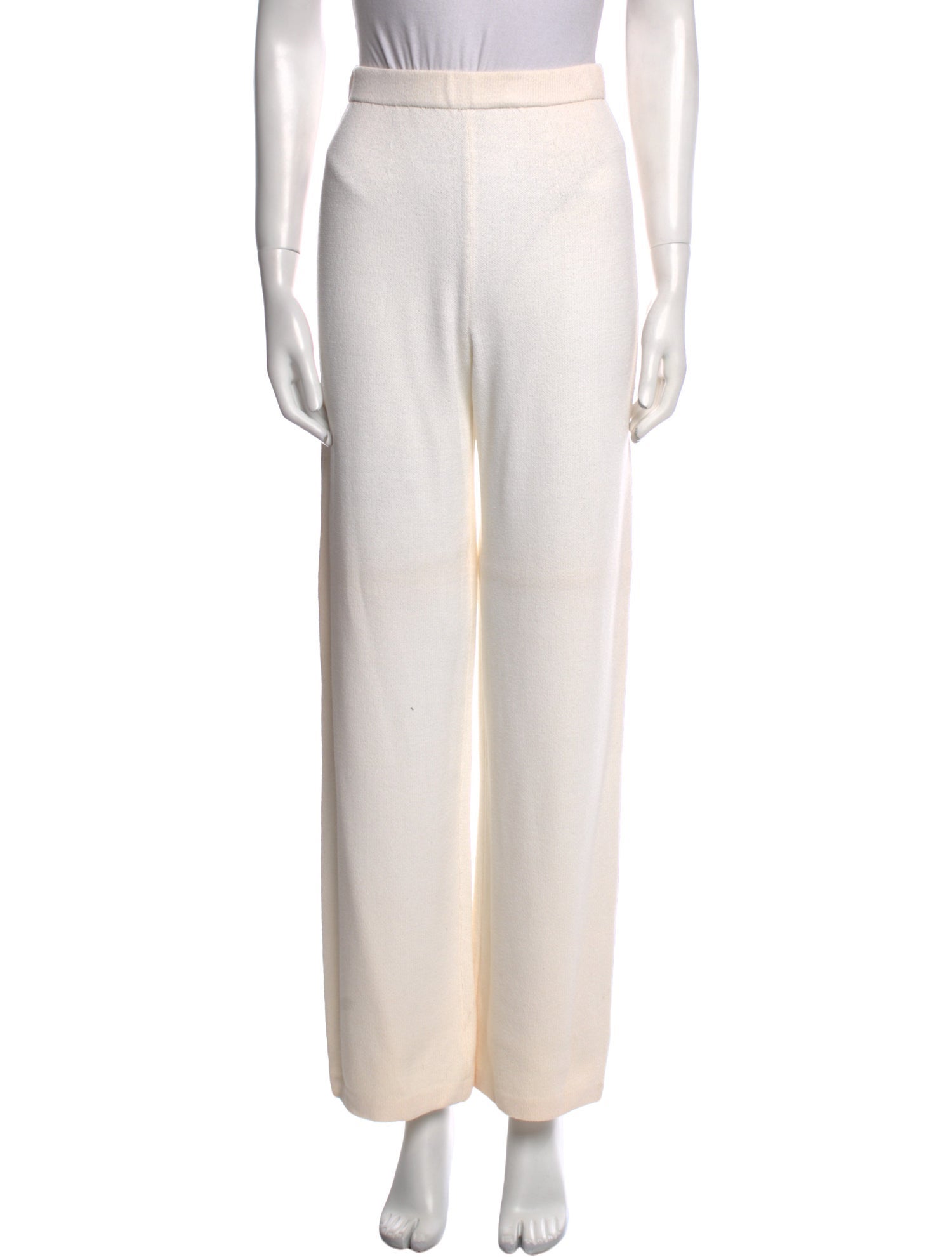 St. John Collection Wool Wide Leg Pants w/ Tags