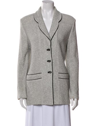 St. John Collection Printed Blazer