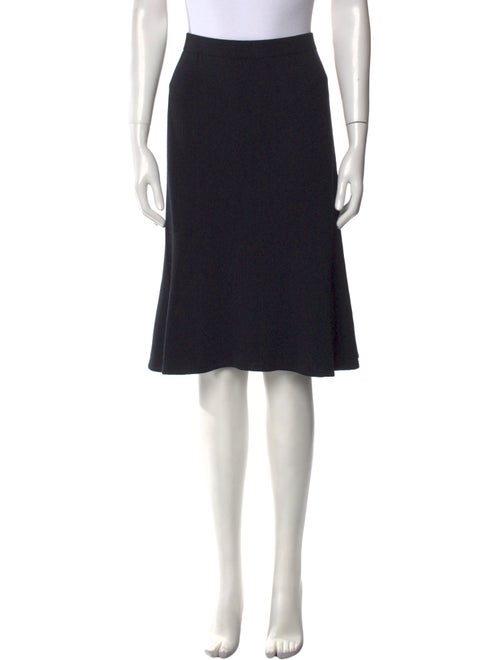 St. John Collection Wool Knee-Length Skirt
