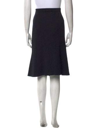 St. John Collection Wool Knee-Length Skirt