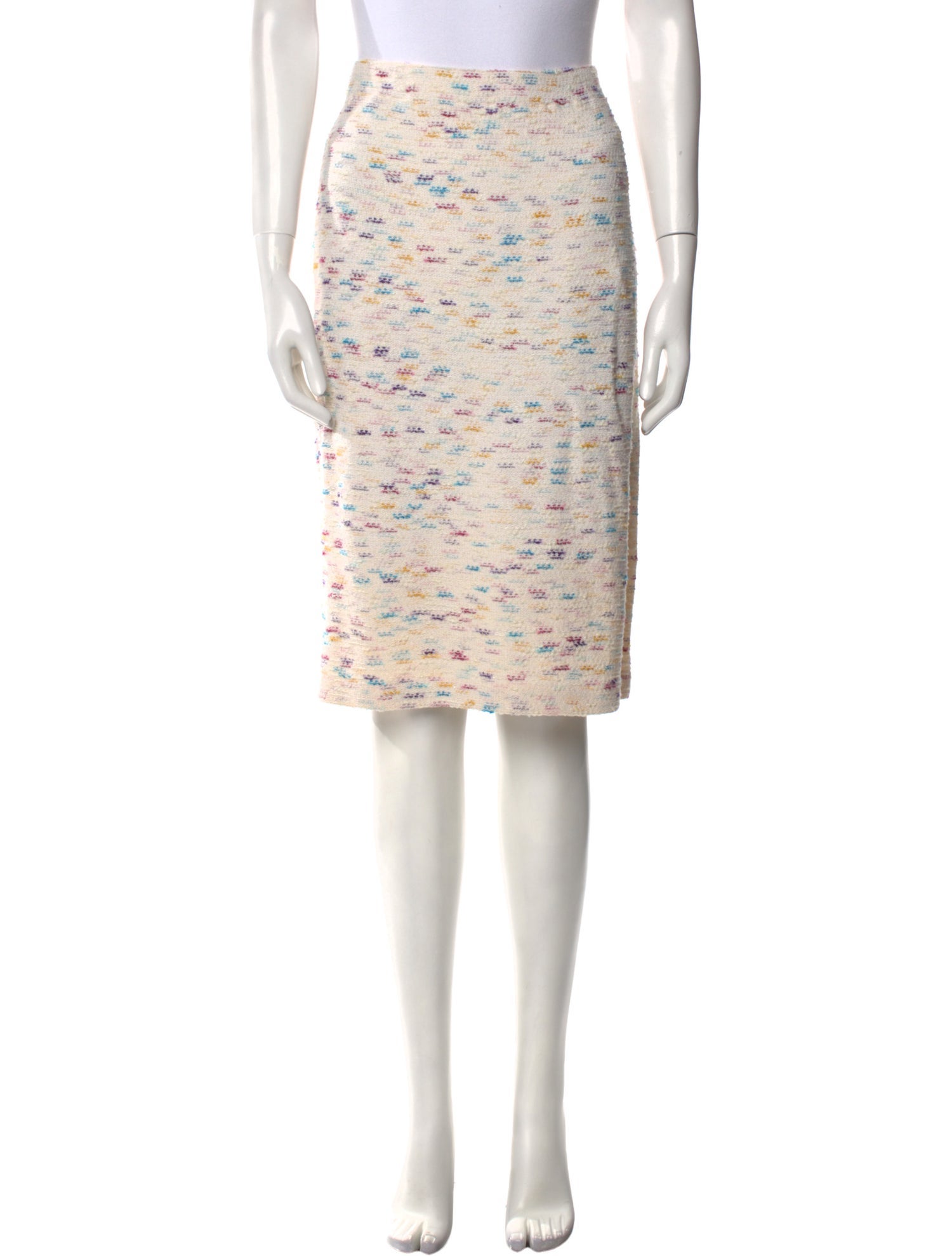 St. John Collection Wool Knee-Length Skirt