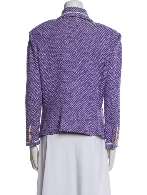 St. John Collection Tweed Pattern Blazer