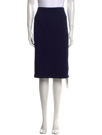 St. John Collection Wool Knee-Length Skirt