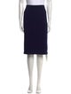 St. John Collection Wool Knee-Length Skirt