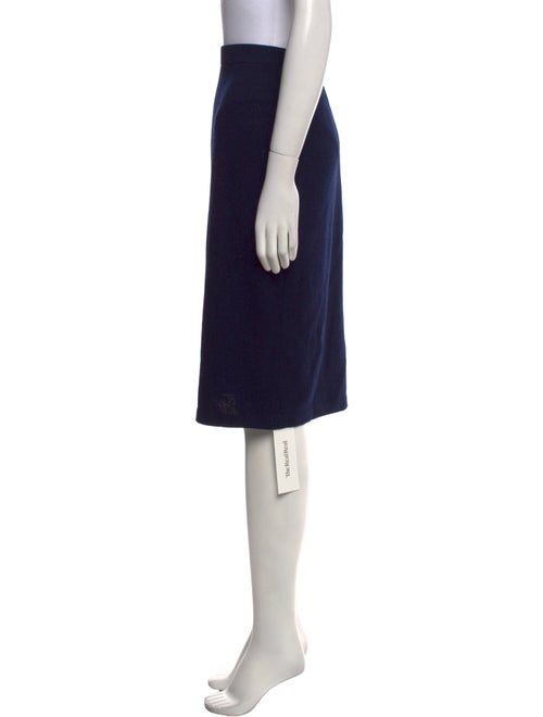 St. John Collection Wool Knee-Length Skirt