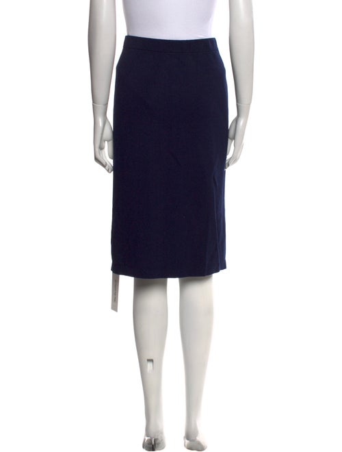 St. John Collection Wool Knee-Length Skirt