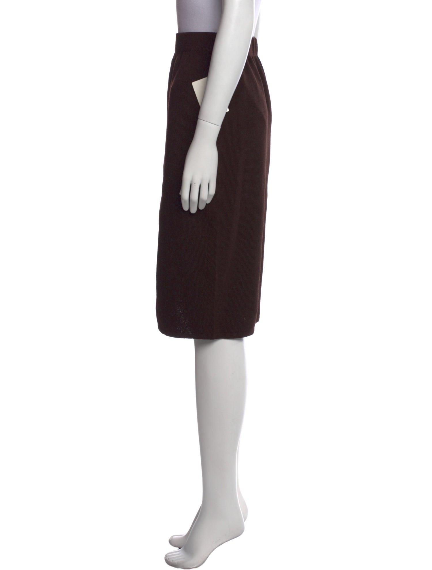 St. John Collection Wool Knee-Length Skirt