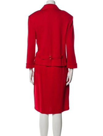 St. John Collection Crystal Embellishments Skirt Set