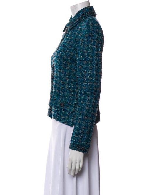 St. John Collection Tweed Pattern Evening Jacket