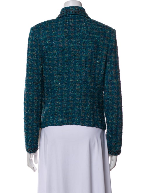 St. John Collection Tweed Pattern Evening Jacket