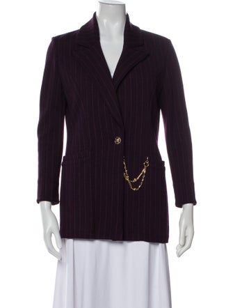 St. John Collection Striped Blazer