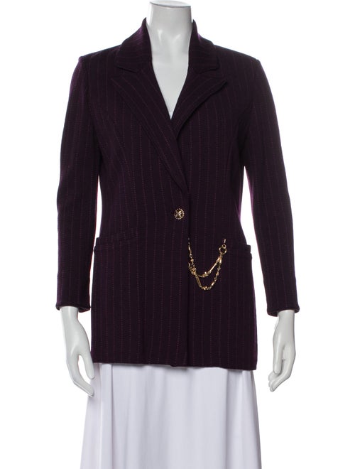 St. John Collection Striped Blazer