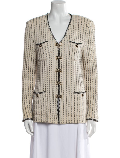 St. John Collection Printed Blazer