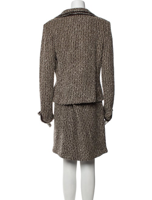 St. John Collection Printed Skirt Set