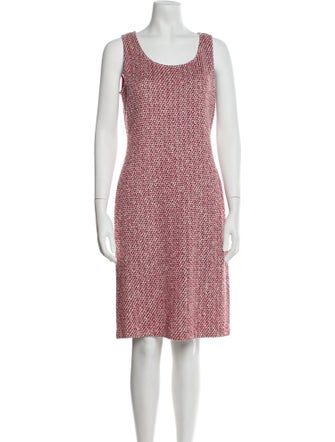 St. John Collection Tweed Pattern Dress Set